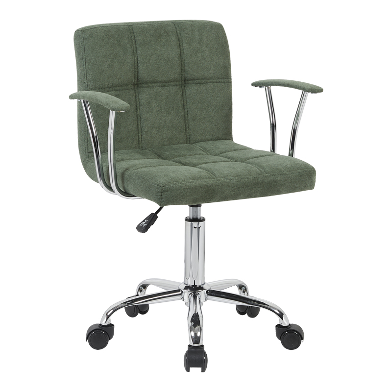 product_pako_360-000033 Καρέκλα γραφείου Buleco λαδί ύφασμα 56x46x74-86εκ - Image 1