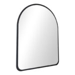 Καθρέπτης Selene μαύρο MDF 46x1.2x60 εκ