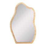 Καθρέπτης Evanthia MDF σε φυσική απόχρωση 36x1.2x56 εκ - Image 3