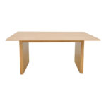Τραπέζι Eleganza sonoma MDF 180x99x75,8εκ - Image 2