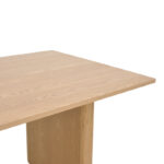 Τραπέζι Eleganza sonoma MDF 180x99x75,8εκ - Image 3