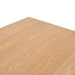 Τραπέζι Eleganza sonoma MDF 180x99x75,8εκ - Image 4