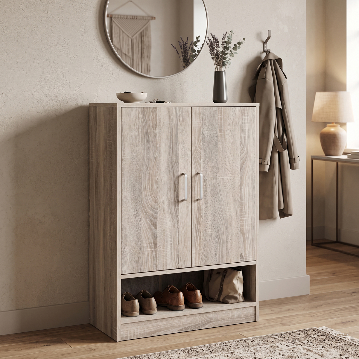 product_pako_072-000191 Παπουτσοθήκη Ντουλάπι Lemba sonoma 80x33x120εκ - Image 1