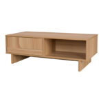 Τραπέζι σαλονιού Jenfia mdf σε φυσική απόχρωση 110x55x38,5εκ - Image 2