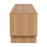 Έπιπλο τηλεόρασης Jenfia mdf σε φυσική απόχρωση 150x39x45,5εκ - Image 5