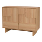 Μπουφές Jenfia mdf σε φυσική απόχρωση 101,2x39x75,5εκ - Image 2