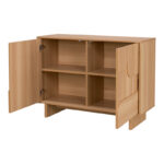 Μπουφές Jenfia mdf σε φυσική απόχρωση 101,2x39x75,5εκ - Image 3