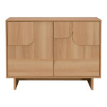 Μπουφές Jenfia mdf σε φυσική απόχρωση 101,2x39x75,5εκ - Image 4
