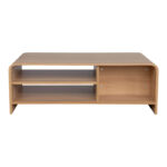 Τραπέζι σαλονιού Kelba mdf σε φυσική απόχρωση 100x50x35,5εκ - Image 5