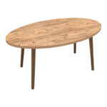 Τραπέζι σαλονιού Sartori oak 90x45x43εκ - Image 2