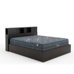 Κρεβάτι με στρώμα Olympus Resty wenge 160x200εκ - Image 2