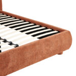 Κρεβάτι Salena terracotta ύφασμα 160x200εκ - Image 6
