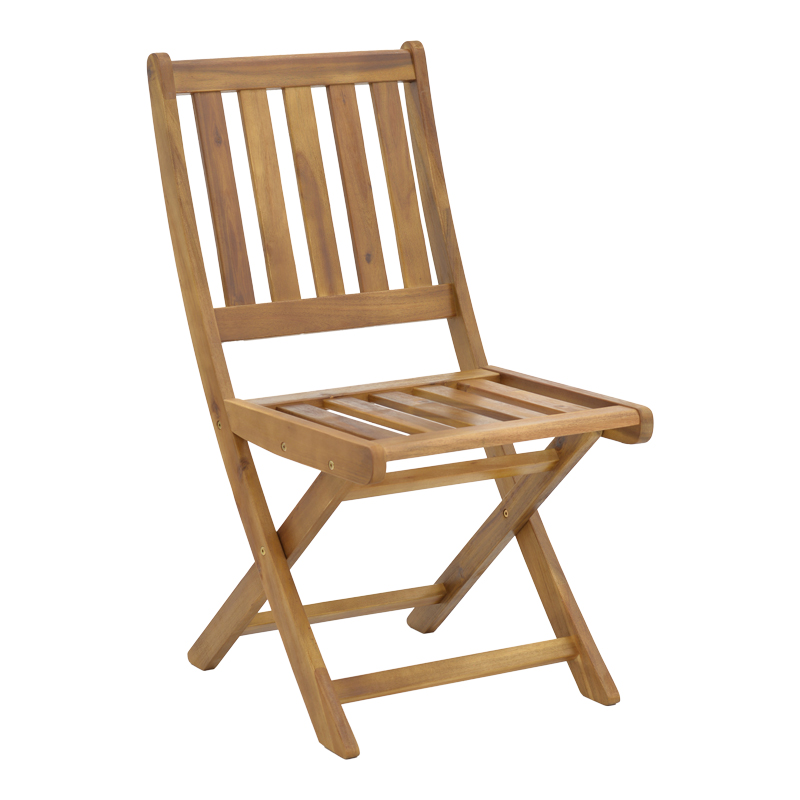 product_pako_282-000016 Καρέκλα Elijie πτυσσόμενη ξύλο ακακίας φυσικό 45x62x90εκ - Image 1