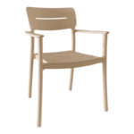 Πολυθρόνα Pilma cappuccino PP 57x54x82εκ