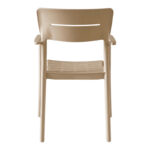 Πολυθρόνα Pilma cappuccino PP 57x54x82εκ - Image 5