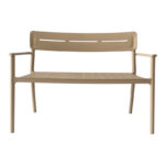 Παγκάκι διθέσιο Cadrin cappuccino PP 117x60x83εκ - Image 4