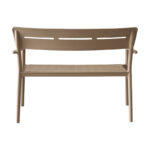 Παγκάκι διθέσιο Cadrin cappuccino PP 117x60x83εκ - Image 5