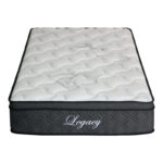 Στρώμα Legacy pocket spring μονής όψης roll pack με ενσωματωμένο ανώστρωμα 23-25cm 100x200εκ - Image 2