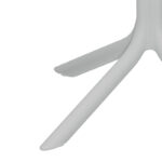 Τραπεζαρία Groovy Tifany I σετ 3τεμ λευκό PP 60x60x76εκ - Image 8