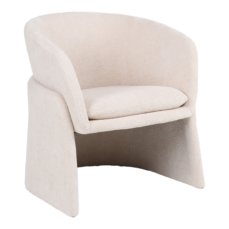 product_pako_255-000096 Πολυθρόνα Julianna μπεζ μπουκλέ 68x65x74εκ - Image 1