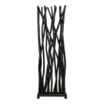 Διακοσμητικό δαπέδου Jati μαύρο teak ξύλο 60x20x190εκ - Image 2